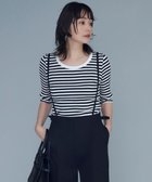 【アイシービー/iCB】の【洗える】4×2リブ プルオーバー 人気、トレンドファッション・服の通販 founy(ファニー) ファッション Fashion レディースファッション Fashion for Women トップス・カットソー Cut & Sew Tops シャツ・ブラウス・オフィスカジュアル Elegant Blouses & Button-Ups ロングTシャツ・Tシャツ Longline T-Shirts & Tees カジュアルプルオーバー・ニットトップス Pullovers & Knit Tops / Casual Pullovers カットソー・ベーシックTシャツ Cut-and-Sewn Tops / Stretch Tees & Basics インド Indian Textile インナー Innerwear 春 Spring 洗える Machine Washable カットソー Cut and Sewn Top ジャケット Jacket, Outerwear スーツ Suit, Formalwear フィット Fit, Slim Fit ベーシック Basic, Essential 羽織 Haori, Light Jacket ワイドリブ Wide Rib, Wide Ribbed Knit S/S・春夏 SS, Spring/Summer, Warm Season 夏 Summer 2024年 2024 2024春夏・S/S Spring/Summer 2024 SS24 thumbnail ブラックボーダー系|ID: prp329100004706975 ipo3291000000036278405