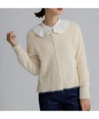 【組曲/KUMIKYOKU】の【前後着用可】2WAYナイロンファー ニット アイボリー系|ID: prp329100004706977 ipo3291000000034178749