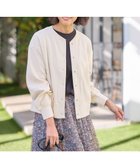 【エニー/ANY】の【洗濯機可】リングドットボタンカーディガン ベージュ|ID: prp329100004706989 ipo3291000000034211575