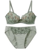 【アンフィ/AMPHI】のブラジャー ショーツセット まる胸メイク WEB限定カラーあり 【ブラショーツセット】 上下セット ブラ BCC224 アンフィ/ワコール 人気、トレンドファッション・服の通販 founy(ファニー) ファッション Fashion レディースファッション Fashion for Women アンダー Underwear Essentials ショーツ Shorts, Short Pants フロント Front, Front Design ブラジャー Bra, Lingerie モチーフ Motif, Design Theme リボン Ribbon, Bow レース Lace, Lace Fabric ワイヤー Wire, Wired Bra thumbnail オリーブ|ID: prp329100004706991 ipo3291000000035991695