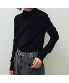 【グリーンパークス/Green Parks】の・ANDSEARCH シアーベロアボトルネックロンTE 人気、トレンドファッション・服の通販 founy(ファニー) ファッション Fashion レディースファッション Fashion for Women トップス・カットソー Cut & Sew Tops シャツ・ブラウス・オフィスカジュアル Elegant Blouses & Button-Ups ロングTシャツ・Tシャツ Longline T-Shirts & Tees カットソー・ベーシックTシャツ Cut-and-Sewn Tops / Stretch Tees & Basics ベロアトップス Velour Tops / Velvet-Look Items おすすめ Recommended / Our Picks インナー Innerwear カットソー Cut and Sewn Top ショルダー Shoulder, Shoulder Strap スリーブ Sleeve, Long Sleeve / Short Sleeve ベロア Velour, Soft Velvet ボトルネック Bottle Neck, Mock Neck ポケット Pocket, Pocket Detail ロング Long, Long-Length A/W・秋冬 Autumn/Winter thumbnail Black|ID: prp329100004706996 ipo3291000000033996102