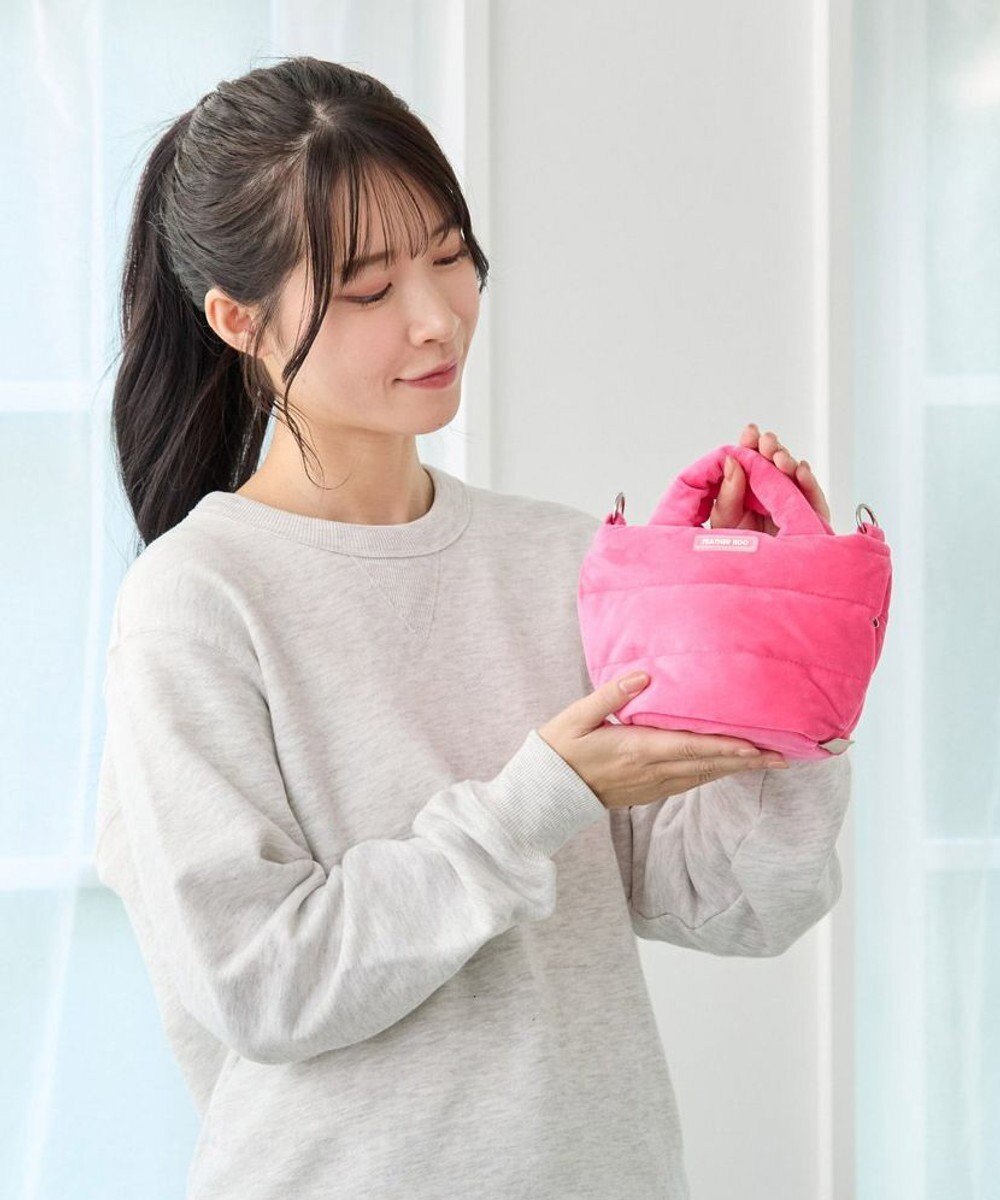 【ルートート/ROOTOTE】の3688【弾む軽さフェザールー】FE.ベビールー.フラッフィポップ-A インテリア・キッズ・メンズ・レディースファッション・服の通販 founy(ファニー) 　ファッション　Fashion　レディースファッション　Fashion for Women　カメラ　Camera Accessories　カラフル　Colorful Design　ショルダー　Shoulder, Shoulder Strap　スマート　Smart, Elegant　ダウン　Down, Puffer　フェザー　Feather, Feather Detail　プリント　Print, Printed Pattern　ベビー　Baby, Babywear　ポケット　Pocket, Pocket Detail　ランダム　Random, Irregular　新作・新入荷　New Arrivals / New In　04:ピンク|ID: prp329100004707001 ipo3291000000033996125