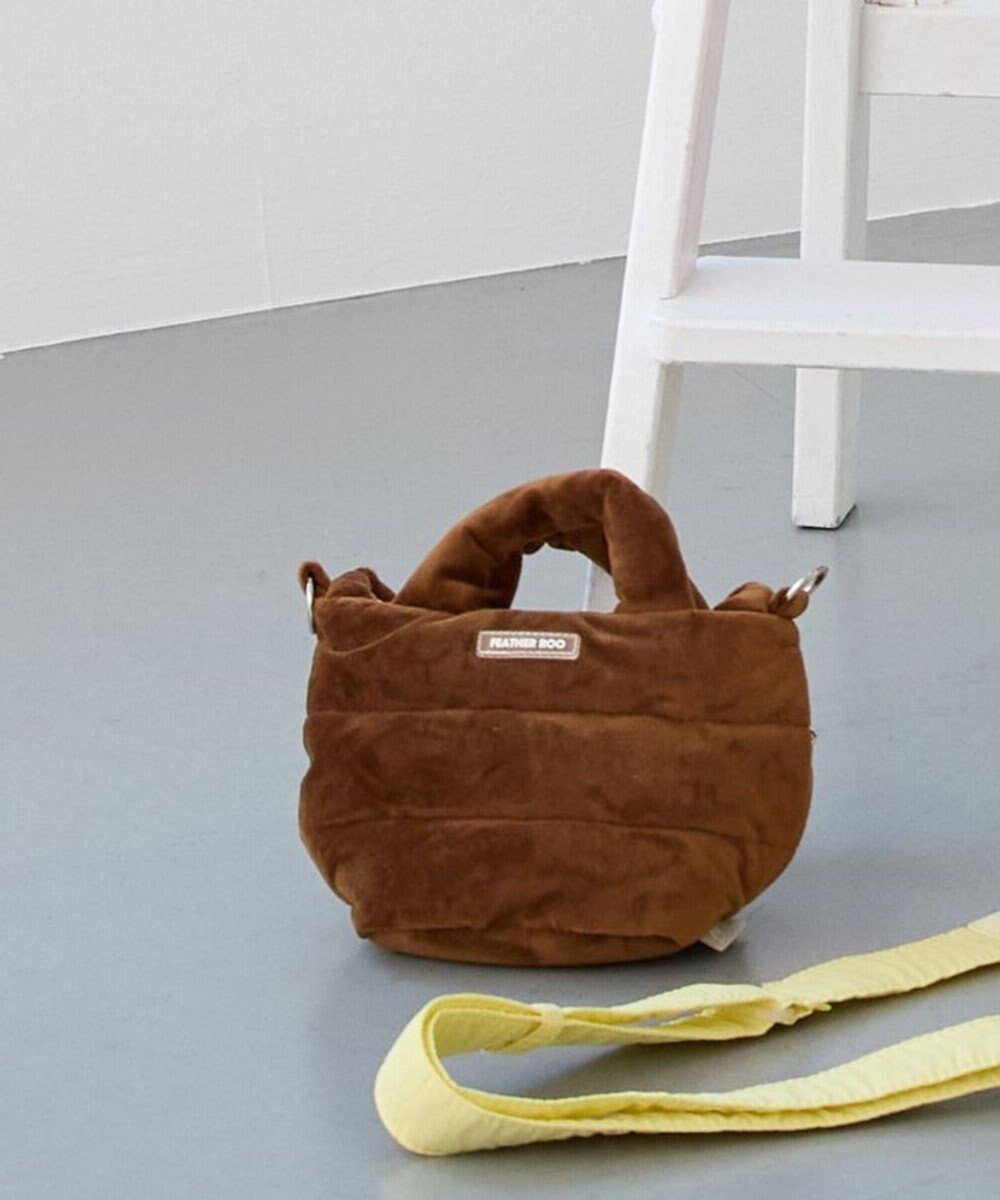 【ルートート/ROOTOTE】の3688【弾む軽さフェザールー】FE.ベビールー.フラッフィポップ-A インテリア・キッズ・メンズ・レディースファッション・服の通販 founy(ファニー) 　ファッション　Fashion　レディースファッション　Fashion for Women　カメラ　Camera Accessories　カラフル　Colorful Design　ショルダー　Shoulder, Shoulder Strap　スマート　Smart, Elegant　ダウン　Down, Puffer　フェザー　Feather, Feather Detail　プリント　Print, Printed Pattern　ベビー　Baby, Babywear　ポケット　Pocket, Pocket Detail　ランダム　Random, Irregular　新作・新入荷　New Arrivals / New In　02:ブラウン|ID: prp329100004707001 ipo3291000000033996127