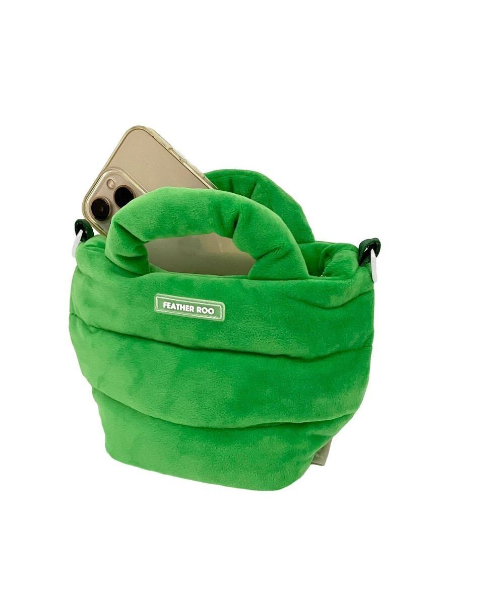 【ルートート/ROOTOTE】の3688【弾む軽さフェザールー】FE.ベビールー.フラッフィポップ-A インテリア・キッズ・メンズ・レディースファッション・服の通販 founy(ファニー) 　ファッション　Fashion　レディースファッション　Fashion for Women　カメラ　Camera Accessories　カラフル　Colorful Design　ショルダー　Shoulder, Shoulder Strap　スマート　Smart, Elegant　ダウン　Down, Puffer　フェザー　Feather, Feather Detail　プリント　Print, Printed Pattern　ベビー　Baby, Babywear　ポケット　Pocket, Pocket Detail　ランダム　Random, Irregular　新作・新入荷　New Arrivals / New In　07:グリーン|ID: prp329100004707001 ipo3291000000033996128