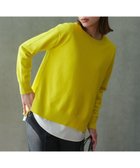 【アイシービー/iCB】の【新色追加】ソフトカシミヤミックス クルーネックニット 人気、トレンドファッション・服の通販 founy(ファニー) ファッション Fashion レディースファッション Fashion for Women トップス・カットソー Cut & Sew Tops ニット Knit Tops & Sweaters イエロー Yellow ウォーム Warm Fabric スリット Slit, Slit Detail セーター Sweater, Knitwear 定番 Standard, Basic Item 人気 Popular, Best Seller ハイネック High Neck, Mock Neck ボトム Bottoms, Lower Wear A/W・秋冬 Autumn/Winter 2025年 2025 2025-2026秋冬・A/W Autumn/Winter 2025–26 AW25–26 thumbnail イエロー|ID: prp329100004707006 ipo3291000000034399261