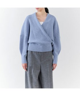 【23区/NIJYUSANKU】の【エステータ】カシュクール ニット 人気、トレンドファッション・服の通販 founy(ファニー) ファッション Fashion レディースファッション Fashion for Women トップス・カットソー Cut & Sew Tops ニット Knit Tops & Sweaters インナー Innerwear エレガント 上品 Elegant カシュクール Wrap Design セーター Sweater, Knitwear タートルネック Turtleneck, High Neck 冬 Winter / This Winter A/W・秋冬 Autumn/Winter |ID:prp329100004707035