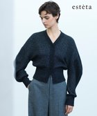 【23区/NIJYUSANKU】の【エステータ】シャイニーカーディガン チャコールグレー|ID:prp329100004707042