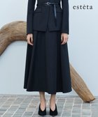 【23区/NIJYUSANKU】の【エステータ】CANONICO カバートクロス スカート チャコールグレー|ID: prp329100004707056 ipo3291000000033996482