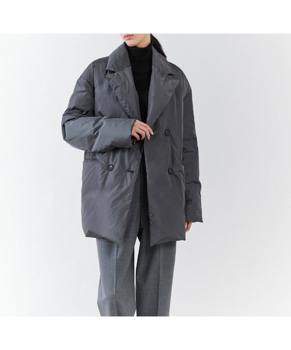 【23区/NIJYUSANKU】の【エステータ】LIMONTAタフタ ダウンコート 人気、トレンドファッション・服の通販 founy(ファニー) 　ファッション　Fashion　レディースファッション　Fashion for Women　アウター　Coat / Outerwear Collection　コート・ロングコート・ピーコート　Long Coats, Peacoats & More　レディースジャケット・軽アウター　Jackets　ダウンジャケット・軽量ダウン　Warm & Lightweight Down Jackets　イタリア　Italy　ジャケット　Jacket, Outerwear　タフタ　Taffeta, Structured Fabric　ダウン　Down, Puffer　ダブル　Double, Double-Breasted　フロント　Front, Front Design　防寒　Cold Protection, Winter-Ready　A/W・秋冬　Autumn/Winter　冬　Winter / This Winter　新作・新入荷　New Arrivals / New In　エレガント 上品　Elegant　 other-1|ID: prp329100004707057 ipo3291000000033996484