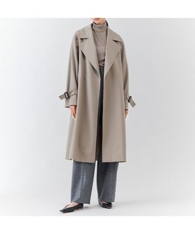 【23区/NIJYUSANKU】の【エステータ】ウールトレンチコート 人気、トレンドファッション・服の通販 founy(ファニー) ファッション Fashion レディースファッション Fashion for Women アウター Coat / Outerwear Collection コート・ロングコート・ピーコート Long Coats, Peacoats & More レディースジャケット・軽アウター Jackets トレンチコート / 春秋の定番アウター Trench Coats エレガント 上品 Elegant ジャケット Jacket, Outerwear なめらか Smooth, Silky Texture A/W・秋冬 Autumn/Winter 冬 Winter / This Winter 新作・新入荷 New Arrivals / New In |ID:prp329100004707058