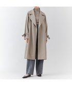 【23区/NIJYUSANKU】の【エステータ】ウールトレンチコート 人気、トレンドファッション・服の通販 founy(ファニー) ファッション Fashion レディースファッション Fashion for Women アウター Coat / Outerwear Collection コート・ロングコート・ピーコート Long Coats, Peacoats & More レディースジャケット・軽アウター Jackets トレンチコート / 春秋の定番アウター Trench Coats エレガント 上品 Elegant ジャケット Jacket, Outerwear なめらか Smooth, Silky Texture A/W・秋冬 Autumn/Winter 冬 Winter / This Winter 新作・新入荷 New Arrivals / New In thumbnail ベージュ|ID: prp329100004707058 ipo3291000000033996488