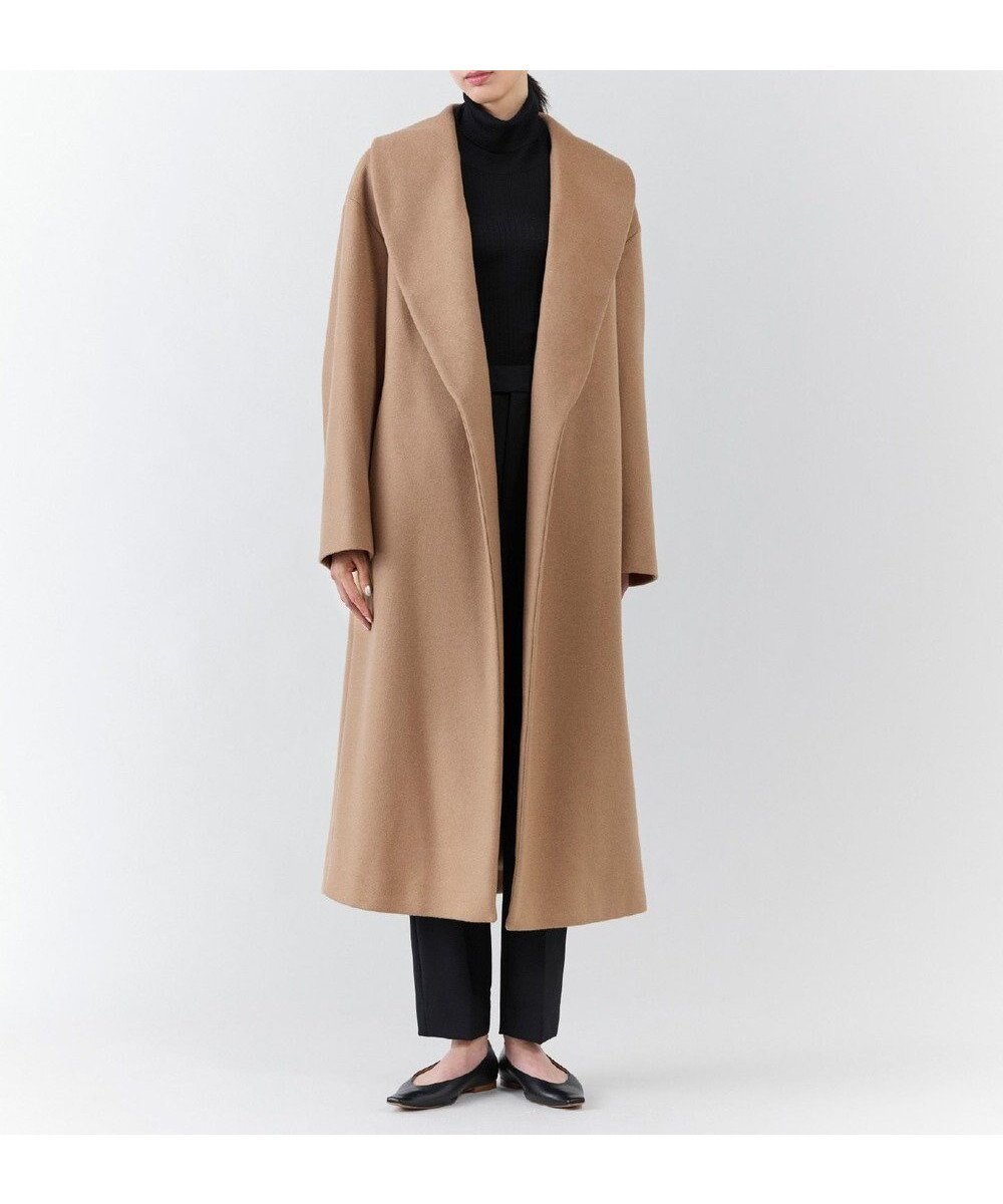 【23区/NIJYUSANKU】の【エステータ】ピュアカシミヤコート インテリア・キッズ・メンズ・レディースファッション・服の通販 founy(ファニー) 　ファッション　Fashion　レディースファッション　Fashion for Women　アウター　Coat / Outerwear Collection　コート・ロングコート・ピーコート　Long Coats, Peacoats & More　レディースジャケット・軽アウター　Jackets　イタリア　Italy　エレガント 上品　Elegant　ガウン　Gown, Robe　ショール　Shawl, Wrap　ジャケット　Jacket, Outerwear　ロング　Long, Long-Length　A/W・秋冬　Autumn/Winter　冬　Winter / This Winter　新作・新入荷　New Arrivals / New In　キャメル|ID: prp329100004707059 ipo3291000000033996492