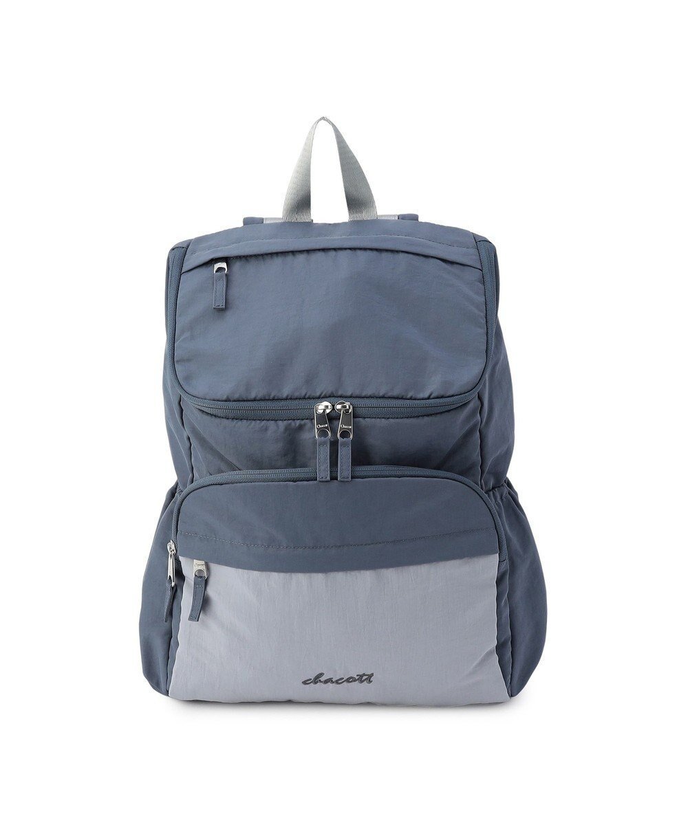 【チャコット/Chacott】のバイカラーバッグパック インテリア・キッズ・メンズ・レディースファッション・服の通販 founy(ファニー) ファッション Fashion レディースファッション Fashion for Women おすすめ Recommended / Our Picks ポケット Pocket, Pocket Detail アイアンブルー|ID: prp329100004707072 ipo3291000000033996536
