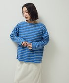 【グリーンパークス/Green Parks】のボーダーチュニック Blue|ID: prp329100004707081 ipo3291000000033996573
