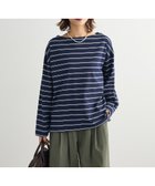 【グリーンパークス/Green Parks】のボーダーチュニック Navy|ID: prp329100004707081 ipo3291000000033996574