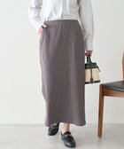 【アメリカンホリック/AMERICAN HOLIC】の針抜きリブナロースカート Charcoal Gray|ID: prp329100004707096 ipo3291000000033996635