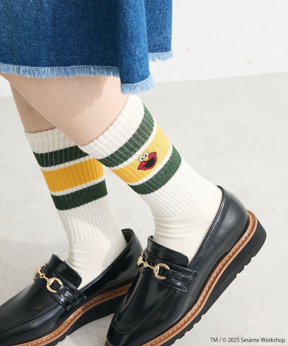 【グリーンパークス/Green Parks】のセサミストリートミーツオブザルーム ソックス 人気、トレンドファッション・服の通販 founy(ファニー) 　ファッション　Fashion　レディースファッション　Fashion for Women　ソックス&靴下　Socks & Hosiery　レッグウェア・ストッキング　Legwear & Hosiery　新作・新入荷　New Arrivals / New In　おすすめ　Recommended / Our Picks　キャラクター　Character, Licensed Characters　サンダル　Sandals, Summer Shoes　スニーカー　Sneakers, Trainers　ソックス　Socks, Hosiery　フィット　Fit, Slim Fit　 other-1|ID: prp329100004707105 ipo3291000000033996669