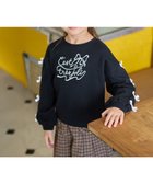 【エニィ/ANY / KIDS】の袖リボン トレーナー ブラック|ID: prp329100004708056 ipo3291000000034005444