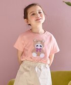 【エニィ/ANY / KIDS】のミラクルスパンコール 半袖 Tシャツ ピンク×クマ|ID: prp329100004708057 ipo3291000000034005448