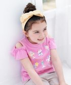 【エニィ/ANY / KIDS】のスイーツ オン・オフショルダー Tシャツ ピンク|ID: prp329100004708058 ipo3291000000034005452