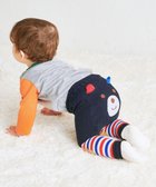 【ミキハウスホットビスケッツ/MIKI HOUSE HOT BISCUITS / KIDS】の【70-100cm】 顔ドン のびのび ベビースパッツ 黒|ID: prp329100004708074 ipo3291000000034005497