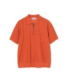 【ダックス/DAKS / MEN】のジップアップポロシャツ オレンジ|ID: prp329100004708083 ipo3291000000034556196