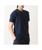 【ダックス/DAKS / MEN】のエンボスロゴ ポリエステルTシャツ ネイビー|ID: prp329100004708085 ipo3291000000034005525