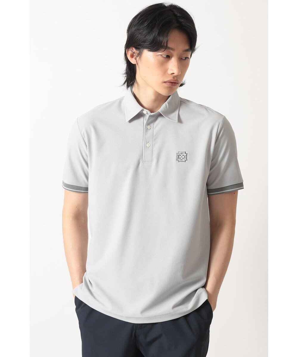 【ダックス/DAKS / MEN】のダブルカラー スポーティーポロ インテリア・キッズ・メンズ・レディースファッション・服の通販 founy(ファニー) 　ファッション　Fashion　メンズファッション　Fashion for Men　トップス・カットソー　Cut & Sew Tops　メンズシャツ　Shirts　ポロシャツ / きれいめカジュアルスタイル　Polo Shirts　ストレッチ　Stretch, Stretchy Fabric　ダブル　Double, Double-Breasted　ポロシャツ　Polo Shirt, Collared Tee　エレガント 上品　Elegant　夏　Summer　S/S・春夏　SS, Spring/Summer, Warm Season　A/W・秋冬　Autumn/Winter　グレー|ID: prp329100004708087 ipo3291000000034005532