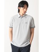 【ダックス/DAKS / MEN】のダブルカラー スポーティーポロ グレー|ID: prp329100004708087 ipo3291000000034628508