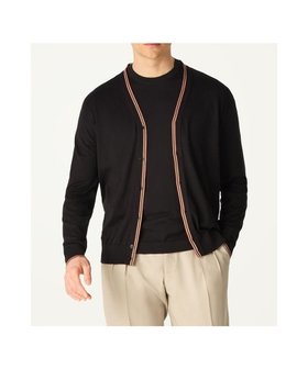 【ダックス/DAKS / MEN】のJohn Smedley for DAKS ハウスストライプカーディガン 人気、トレンドファッション・服の通販 founy(ファニー) ファッション Fashion メンズファッション Fashion for Men トップス・カットソー Cut & Sew Tops カーディガン / 羽織り Cardigans カーディガン Cardigan, Knitwear スタンダード Standard, Basic ストライプ Stripe, Striped Pattern フィット Fit, Slim Fit フロント Front, Front Design エレガント 上品 Elegant 夏 Summer S/S・春夏 SS, Spring/Summer, Warm Season A/W・秋冬 Autumn/Winter |ID:prp329100004708090