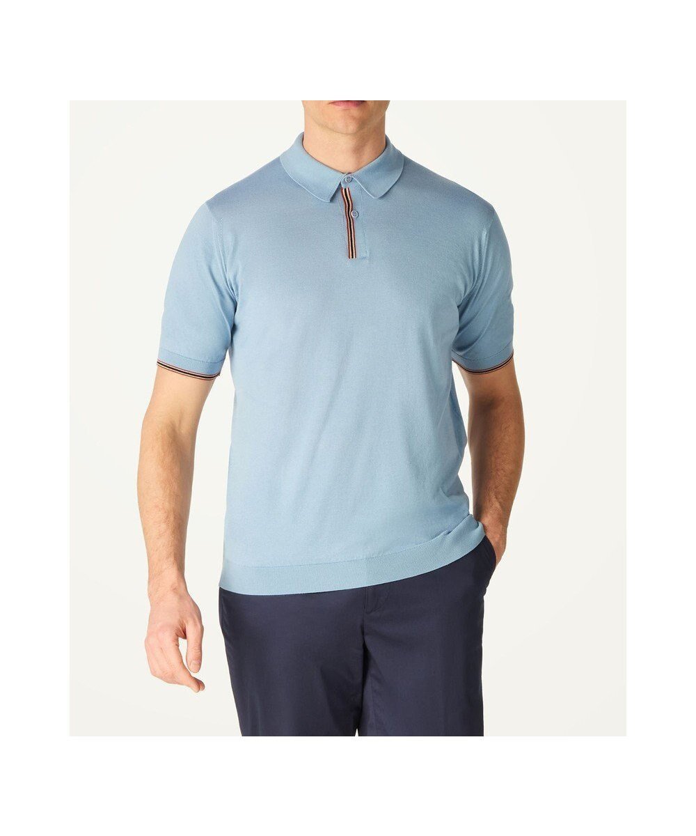 【ダックス/DAKS / MEN】のJohn Smedley for DAKS ハウスストライプポロシャツ インテリア・キッズ・メンズ・レディースファッション・服の通販 founy(ファニー) 　ファッション　Fashion　メンズファッション　Fashion for Men　トップス・カットソー　Cut & Sew Tops　メンズシャツ　Shirts　ポロシャツ / きれいめカジュアルスタイル　Polo Shirts　クラシック　Classic, Timeless Style　スタンダード　Standard, Basic　ストライプ　Stripe, Striped Pattern　ポロシャツ　Polo Shirt, Collared Tee　エレガント 上品　Elegant　夏　Summer　定番　Standard, Basic Item　S/S・春夏　SS, Spring/Summer, Warm Season　A/W・秋冬　Autumn/Winter　シーグラス|ID: prp329100004708091 ipo3291000000034005544