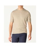 【ダックス/DAKS / MEN】のJohn Smedley for DAKS ハウスチェックTシャツ パーチメント|ID: prp329100004708094 ipo3291000000034005558