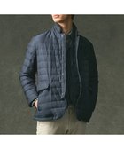 【ジョセフ アブード/JOSEPH ABBOUD / MEN】の【軽量/防風/形状記憶】インターレース ダウン ジャケット ブルー系|ID: prp329100004708112 ipo3291000000034322069