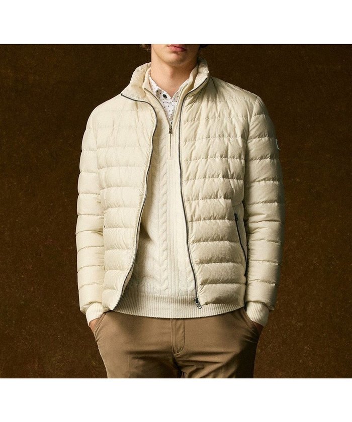 【ジョセフ アブード/JOSEPH ABBOUD / MEN】の【軽量/サスティナブル素材/ECO撥水/インナーダウンにも】ナイロンスラブタフタダウンブルゾン インテリア・キッズ・メンズ・レディースファッション・服の通販 founy(ファニー) https://founy.com/ ファッション Fashion メンズファッション Fashion for Men アウター Men's Coats Outerwear ブルゾンジャケット / カジュアルアウター Bomber Jackets & Blousons インナー Innerwear キルト Quilt, Quilted Fabric 軽量 Lightweight, Ultra Light ジャケット Jacket, Outerwear スマート Smart, Elegant ダウン Down, Puffer ファブリック Fabric, Textile ブルゾン Blouson, Bomber Jacket 防寒 Cold Protection, Winter-Ready A/W・秋冬 Autumn/Winter おすすめ Recommended / Our Picks エレガント 上品 Elegant |ID: prp329100004708113 ipo3291000000034005614
