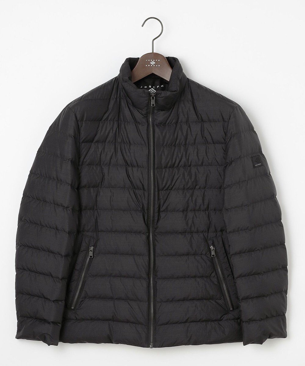 【ジョセフ アブード/JOSEPH ABBOUD / MEN】の【軽量/サスティナブル素材/ECO撥水/インナーダウンにも】ナイロンスラブタフタダウンブルゾン インテリア・キッズ・メンズ・レディースファッション・服の通販 founy(ファニー) 　ファッション　Fashion　メンズファッション　Fashion for Men　アウター　Men's Coats Outerwear　ブルゾンジャケット / カジュアルアウター　Bomber Jackets & Blousons　インナー　Innerwear　キルト　Quilt, Quilted Fabric　軽量　Lightweight, Ultra Light　ジャケット　Jacket, Outerwear　スマート　Smart, Elegant　ダウン　Down, Puffer　ファブリック　Fabric, Textile　ブルゾン　Blouson, Bomber Jacket　防寒　Cold Protection, Winter-Ready　A/W・秋冬　Autumn/Winter　おすすめ　Recommended / Our Picks　エレガント 上品　Elegant　ブラック系|ID: prp329100004708113 ipo3291000000034005616