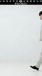 【ジョセフ アブード/JOSEPH ABBOUD / MEN】の【軽量/サスティナブル素材/ECO撥水/インナーダウンにも】ナイロンスラブタフタダウンブルゾン アイボリー系|ID: prp329100004708113 ipo3291000000034425010