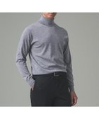 【五大陸/gotairiku / MEN】の新色追加【洗える/チクチクしにくい/ピリングしにくい】イタリア糸 ハイゲージ タートルネックニット_WOOL100% ライトグレー系|ID: prp329100004708115 ipo3291000000034220676