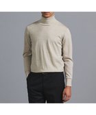 【五大陸/gotairiku / MEN】の新色追加【洗える/チクチクしにくい/ピリングしにくい】イタリア糸 ハイゲージ タートルネックニット_WOOL100% アイボリー系|ID: prp329100004708115 ipo3291000000034220677