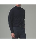 【五大陸/gotairiku / MEN】の新色追加【洗える/チクチクしにくい/ピリングしにくい】イタリア糸 ハイゲージ タートルネックニット_WOOL100% ネイビー系|ID: prp329100004708115 ipo3291000000034220678