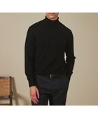 【五大陸/gotairiku / MEN】の新色追加【洗える/チクチクしにくい/ピリングしにくい】イタリア糸 ハイゲージ タートルネックニット_WOOL100% ブラック系|ID: prp329100004708115 ipo3291000000034220679