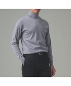 【五大陸/gotairiku / MEN】の新色追加【洗える/チクチクしにくい/ピリングしにくい】イタリア糸 ハイゲージ タートルネックニット_WOOL100% ライトグレー系|ID: prp329100004708115 ipo3291000000035532376