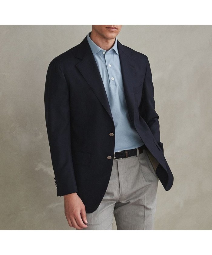 【五大陸/gotairiku / MEN】の裏なしにアップデート【御幸毛織/オリジナル素材】Super130 S 定番 ホップサックブレザー(25年モデル) インテリア・キッズ・メンズ・レディースファッション・服の通販 founy(ファニー) https://founy.com/ ファッション Fashion メンズファッション Fashion for Men アウター Men's Coats Outerwear テーラードジャケット Tailored Jackets & Blazers なめらか Smooth, Silky Texture シェイプ Shape, Slim Fit シンプル Simple, Minimal ジャケット Jacket, Outerwear エレガント 上品 Elegant 夏 Summer 定番 Standard, Basic Item 春 Spring S/S・春夏 SS, Spring/Summer, Warm Season |ID: prp329100004708118 ipo3291000000034322062