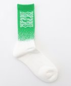 【ピーダブリュサーキュラス/PW CIRCULUS / MEN】の【MEN】グラデーションソックス ゴルフ ライトグリーン系|ID: prp329100004708123 ipo3291000000034464101