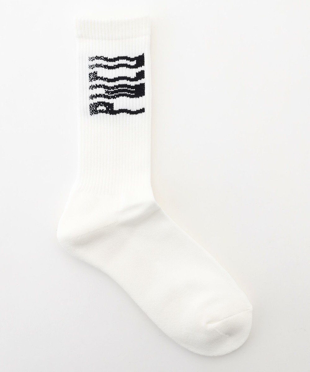 【ピーダブリュサーキュラス/PW CIRCULUS / MEN】の【MEN】WAVYロゴソックス ゴルフ 人気、トレンドファッション・服の通販 founy(ファニー) 　ファッション　Fashion　メンズファッション　Fashion for Men　シューズ・靴　Shoes　新作・新入荷　New Arrivals / New In　2025年　2025　2025-2026秋冬・A/W　Autumn/Winter 2025–26 AW25–26　クッション　Cushion, Throw Pillow　グラフィック　Graphic, Graphic Design　ゴルフ　Golf　ソックス　Socks, Hosiery　冬　Winter / This Winter　 other-1|ID: prp329100004708124 ipo3291000000034005653