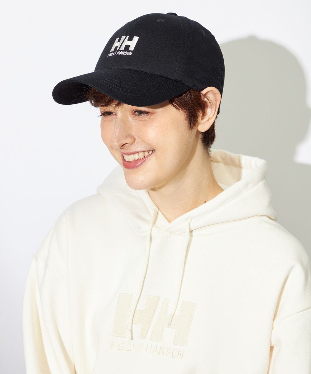 【ヘリーハンセン/HELLY HANSEN】のHHベーシックロゴキャップ インテリア・キッズ・メンズ・レディースファッション・服の通販 founy(ファニー) 　ファッション　Fashion　レディースファッション　Fashion for Women　キャップ&ハット　Hats & Caps　新作・新入荷　New Arrivals / New In　アメリカン　American Style　キャップ　Cap, Baseball Cap　シンプル　Simple, Minimal　ツイル　Twist, Twisted Detail　フィット　Fit, Slim Fit　フロント　Front, Front Design　帽子　Hat, Headwear　ブラック|ID: prp329100004708133 ipo3291000000034005695
