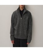 【エイトン/ATON】のLAMBS WOOL ハーフジップセーター - UNISEX 人気、トレンドファッション・服の通販 founy(ファニー) ファッション Fashion レディースファッション Fashion for Women トップス・カットソー Cut & Sew Tops ニット Knit Tops & Sweaters 新作・新入荷 New Arrivals / New In ユニセックス Unisex, Genderless カットソー Cut and Sewn Top セーター Sweater, Knitwear リラックス Relax, Relaxed Fit A/W・秋冬 Autumn/Winter thumbnail CHARCOAL MOKU|ID: prp329100004708137 ipo3291000000034005710