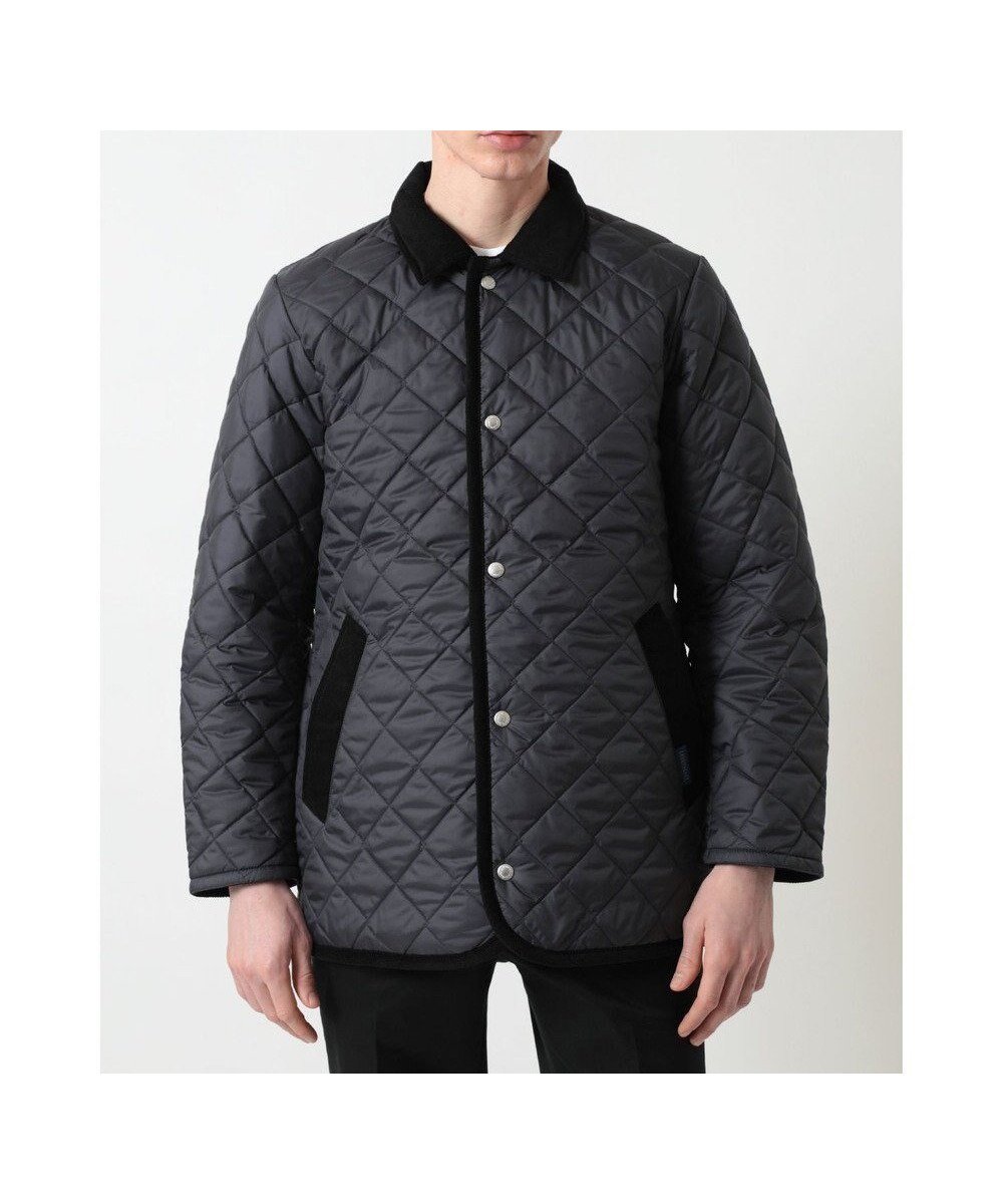 【ダックス/DAKS / MEN】のDAKS×LAVENHAM キルティングコート インテリア・キッズ・メンズ・レディースファッション・服の通販 founy(ファニー) 　ファッション　Fashion　メンズファッション　Fashion for Men　アウター　Men's Coats Outerwear　キルティング　Quilted, Quilting　ジャケット　Jacket, Outerwear　チェック　Check, Plaid, Tartan　ビジネス 仕事 通勤　Business / Work / Commuting　フロント　Front, Front Design　エレガント 上品　Elegant　人気　Popular, Best Seller　夏　Summer　定番　Standard, Basic Item　S/S・春夏　SS, Spring/Summer, Warm Season　A/W・秋冬　Autumn/Winter　ネイビー|ID: prp329100004708139 ipo3291000000034005718