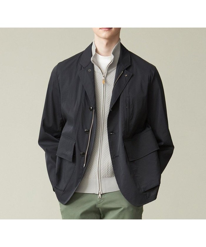 【ジェイ プレス/J.PRESS / MEN】の【MECHANICAL】【ハイパワーストレッチ / 撥水】ドライビングジャケットブルゾン インテリア・キッズ・メンズ・レディースファッション・服の通販 founy(ファニー) https://founy.com/ ファッション Fashion メンズファッション Fashion for Men アウター Men's Coats Outerwear ブルゾンジャケット / カジュアルアウター Bomber Jackets & Blousons インナー Innerwear 春 Spring ジャケット Jacket, Outerwear スタンド Stand Collar, Upright Stand ストレッチ Stretch, Stretchy Fabric セットアップ Set-Up, Coordinated Outfit ツイル Twist, Twisted Detail ドレス Dress, One-Piece バランス Balance, Style Balance フラップ Flap, Flap Pocket ブルゾン Blouson, Bomber Jacket ポケット Pocket, Pocket Detail S/S・春夏 SS, Spring/Summer, Warm Season 夏 Summer エレガント 上品 Elegant |ID: prp329100004708144 ipo3291000000034295075