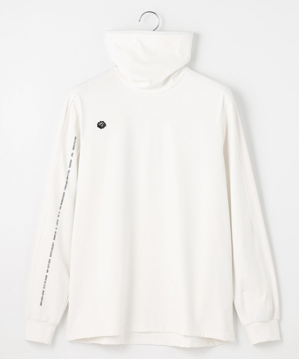 【ピーダブリュサーキュラス/PW CIRCULUS / MEN】の【MEN】スピンドルハイネックカットソー インテリア・キッズ・メンズ・レディースファッション・服の通販 founy(ファニー) 　ファッション　Fashion　メンズファッション　Fashion for Men　トップス・カットソー　Cut & Sew Tops　メンズシャツ　Shirts　2024年　2024　2024-2025秋冬・A/W　Autumn/Winter 2024–25 AW24–25　インナー　Innerwear　カットソー　Cut and Sewn Top　ゴルフ　Golf　ストレッチ　Stretch, Stretchy Fabric　スピンドル　Spindle, Drawcord　タートル　Turtleneck, Turtle Collar　バラクラバ　Balaclava　冬　Winter / This Winter　A/W・秋冬　Autumn/Winter　ホワイト系|ID: prp329100004708148 ipo3291000000034005743