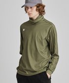 【ピーダブリュサーキュラス/PW CIRCULUS / MEN】の【MEN】スピンドルハイネックカットソー カーキ系|ID: prp329100004708148 ipo3291000000034005745